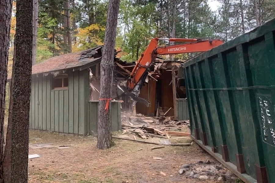 Shepard Excavating demolition job